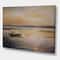 Designart - Pastel Sunset Over The Lake - Nautical & Coastal Canvas Wall Art Print